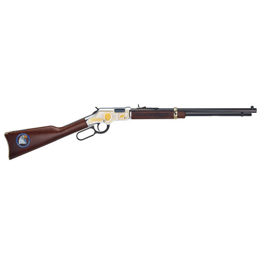 H004LE Henry Repeating Arms Golden Boy Law Enforcement 22 LR 20.0" Nickel C-img-0
