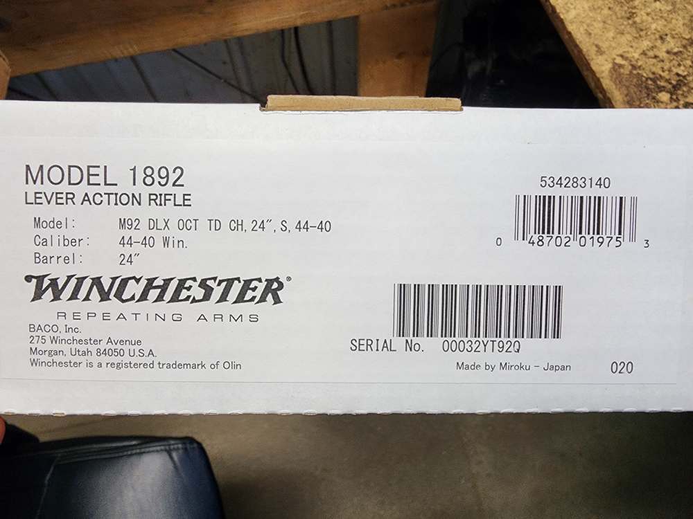 PICS! NEW WINCHESTER MODEL 1892 44-40 TAKEDOWN 24" COLOR CASE HARDENED M92-img-1