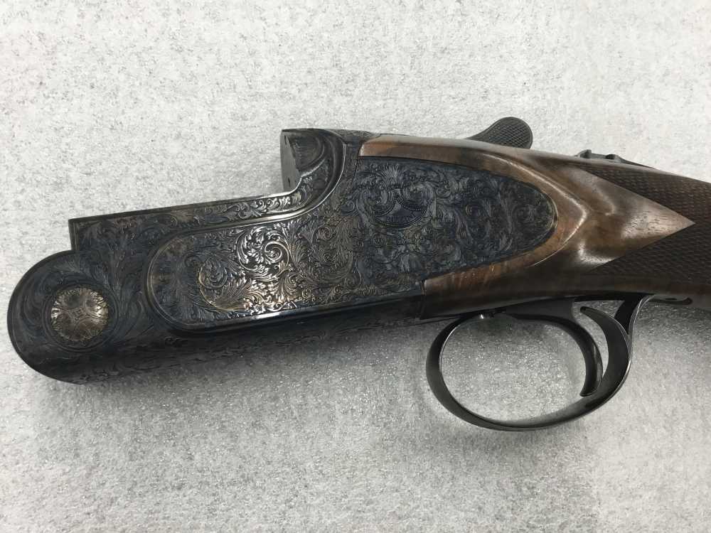 Rizzini Artemis - 29"/20ga - Stunning Grain & Scrollwork, Wood Pad, LOOK-img-11