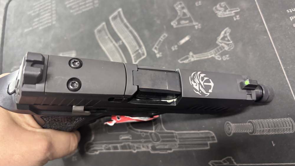 Sig Sauer P320x Carry Navy Seal 4.6” threaded barrel OR box 2 magazines -img-12