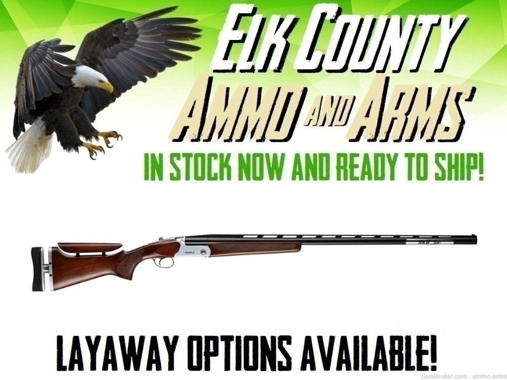 SKB Shotguns Century III Trap Single 12 Gauge 32" White Chrome CW22ACT-ABP-img-0