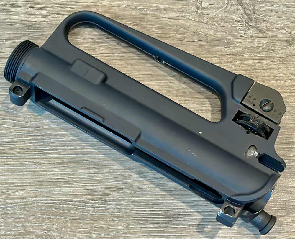 Vintage BFI Bushmaster Cerro M16/AR15 5.56MM Upper Receiver - No Feed Ramps-img-1
