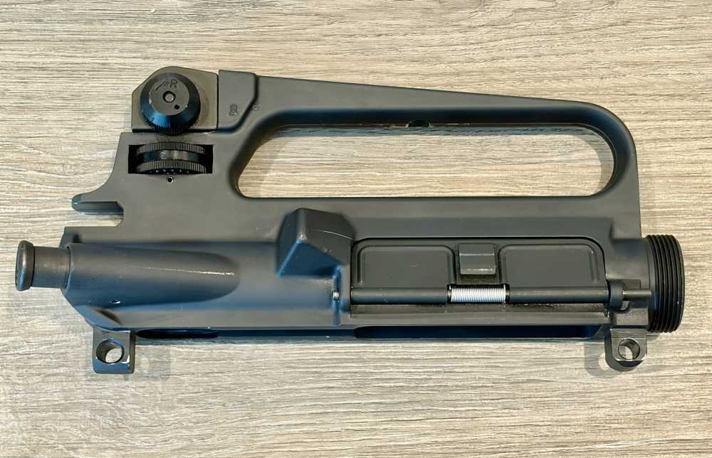 Vintage BFI Bushmaster Cerro M16/AR15 5.56MM Upper Receiver - No Feed Ramps-img-2