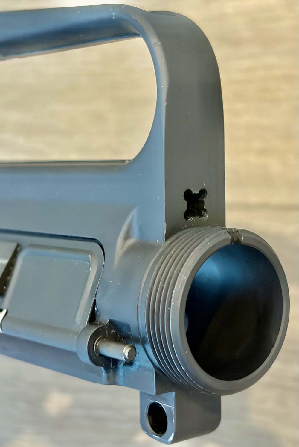 Vintage BFI Bushmaster Cerro M16/AR15 5.56MM Upper Receiver - No Feed Ramps-img-4