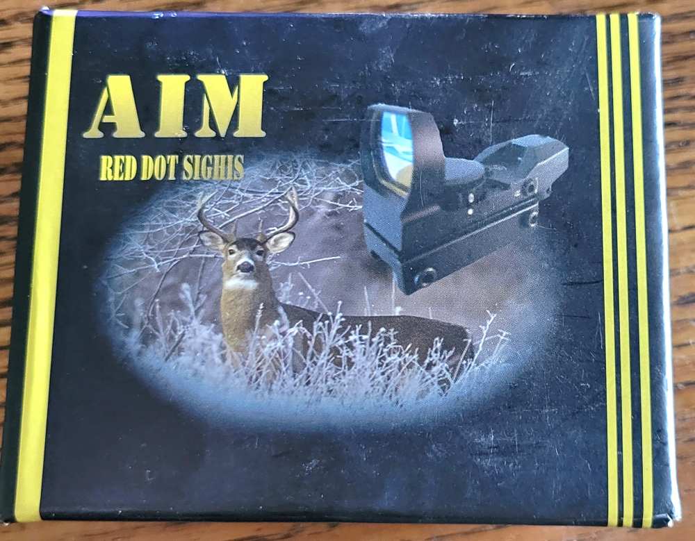 AIM Sports 4 Reticle Holographic Red Dot Sight - Ships Free-img-6