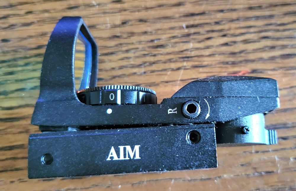 AIM Sports 4 Reticle Holographic Red Dot Sight - Ships Free-img-0