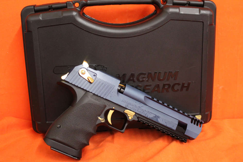 Desert Eagle .50 AE L6 Carbon Black/Gold New — Free Layaway!-img-0