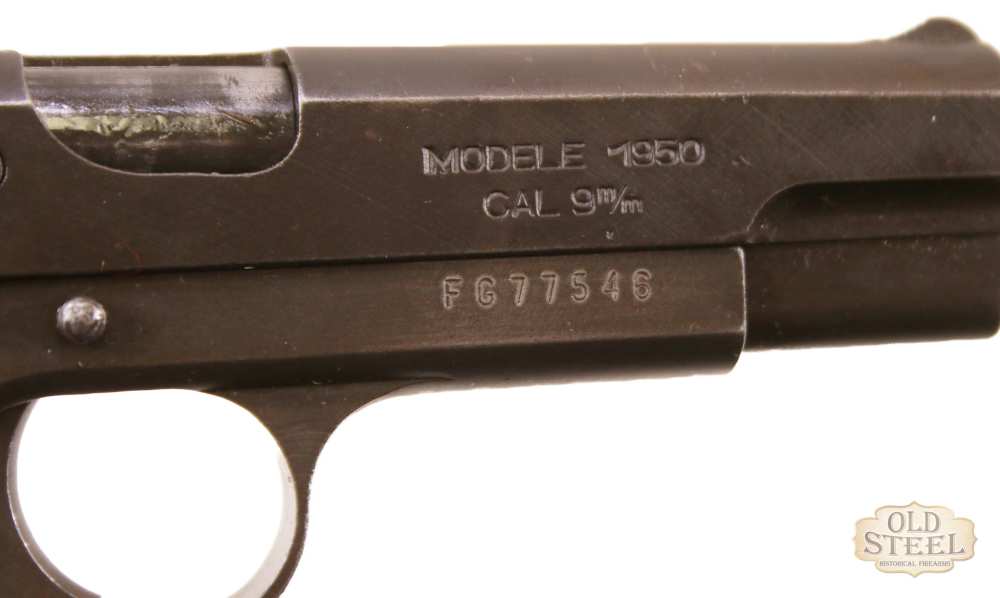 French MAS MAC Model 1950 9x19 W/ Holster Manual & Box C&R SIG P210-img-5