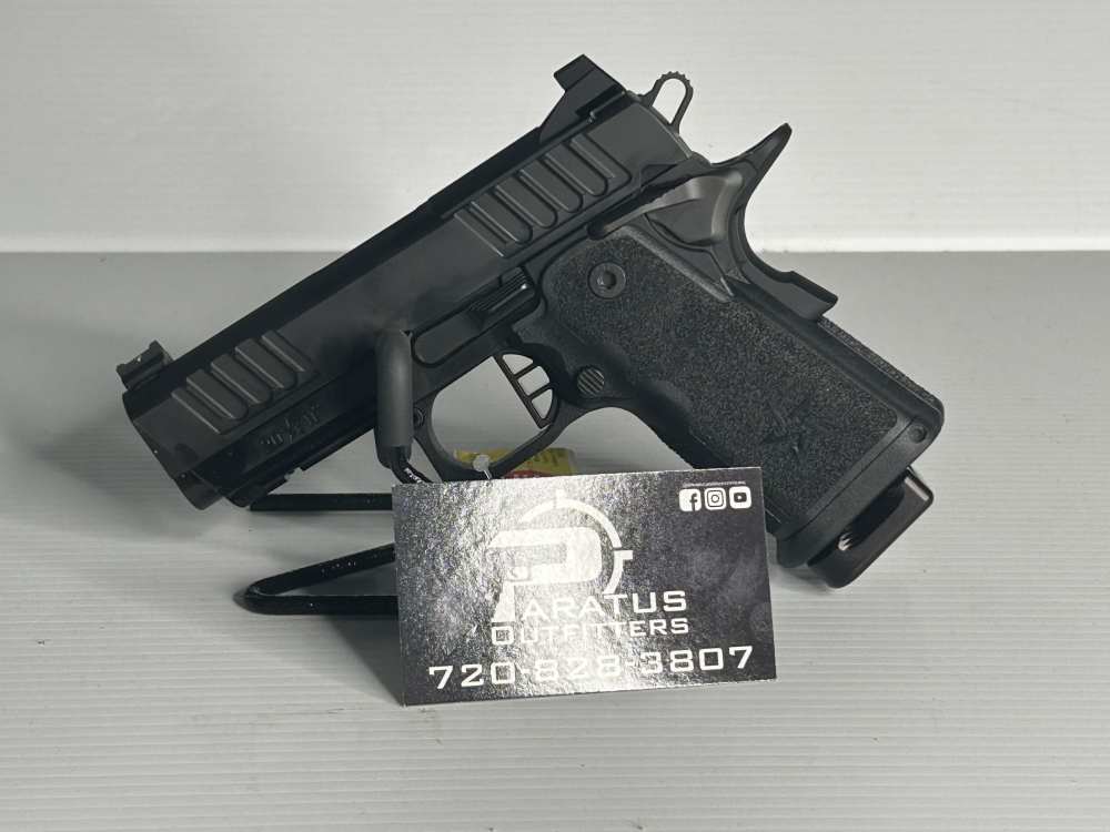 STACCATO CS 3.5 OPTIC READY AL FRAME 9MM BULL FLAT V3 USED NO CC FEE -img-1