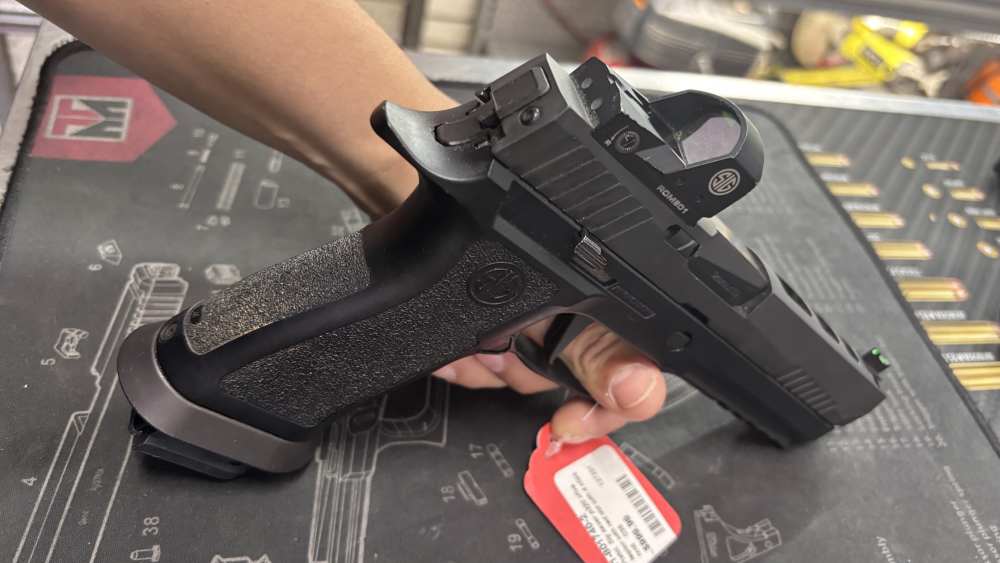 Sig sauer p320 X-five LegionTXG procut 5” 9mm pistol w/3 magazines Romeo1 -img-10