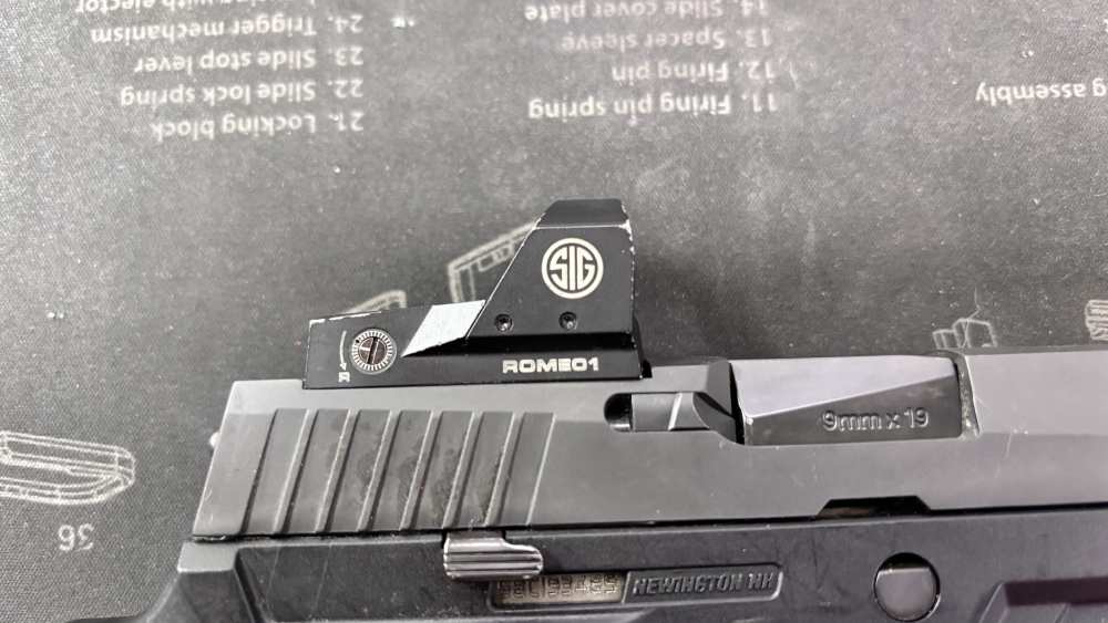 Sig sauer p320 X-five LegionTXG procut 5” 9mm pistol w/3 magazines Romeo1 -img-26