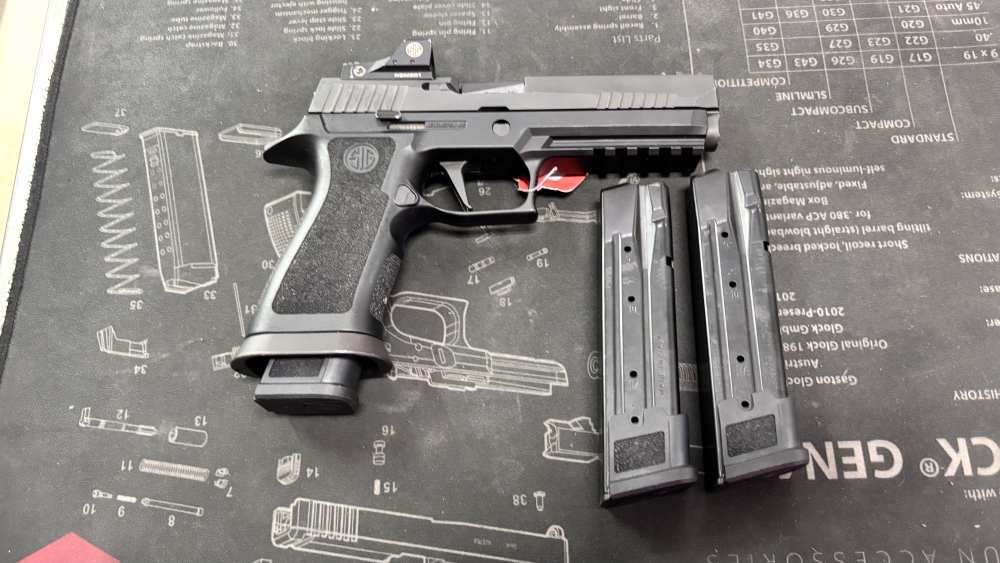 Sig sauer p320 X-five LegionTXG procut 5” 9mm pistol w/3 magazines Romeo1 -img-28