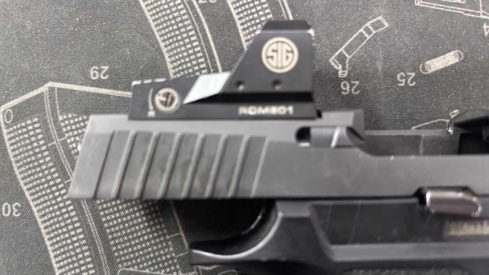 Sig sauer p320 X-five LegionTXG procut 5” 9mm pistol w/3 magazines Romeo1 -img-14