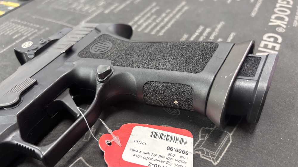 Sig sauer p320 X-five LegionTXG procut 5” 9mm pistol w/3 magazines Romeo1 -img-12