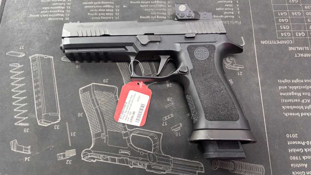 Sig sauer p320 X-five LegionTXG procut 5” 9mm pistol w/3 magazines Romeo1 -img-4