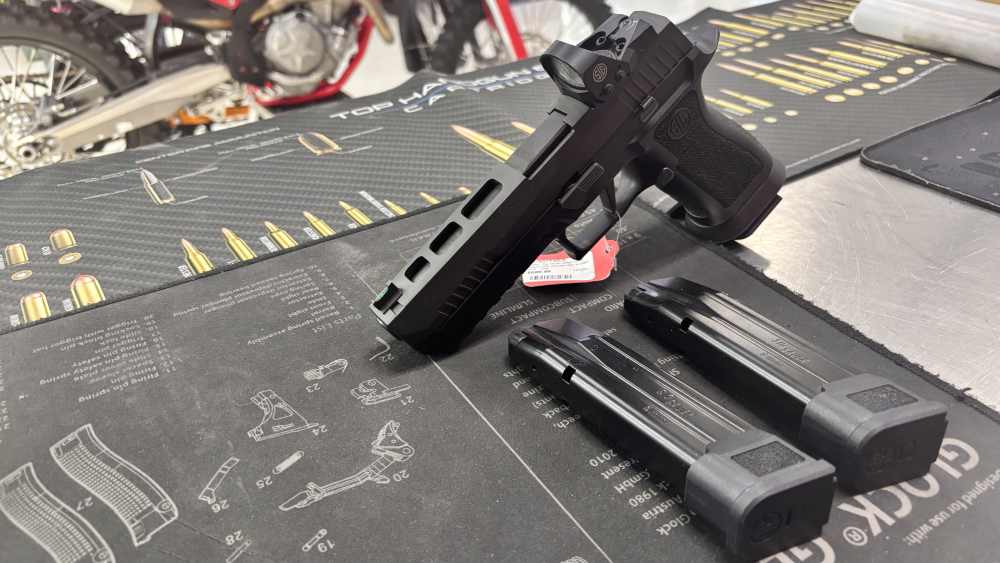 Sig sauer p320 X-five LegionTXG procut 5” 9mm pistol w/3 magazines Romeo1 -img-23