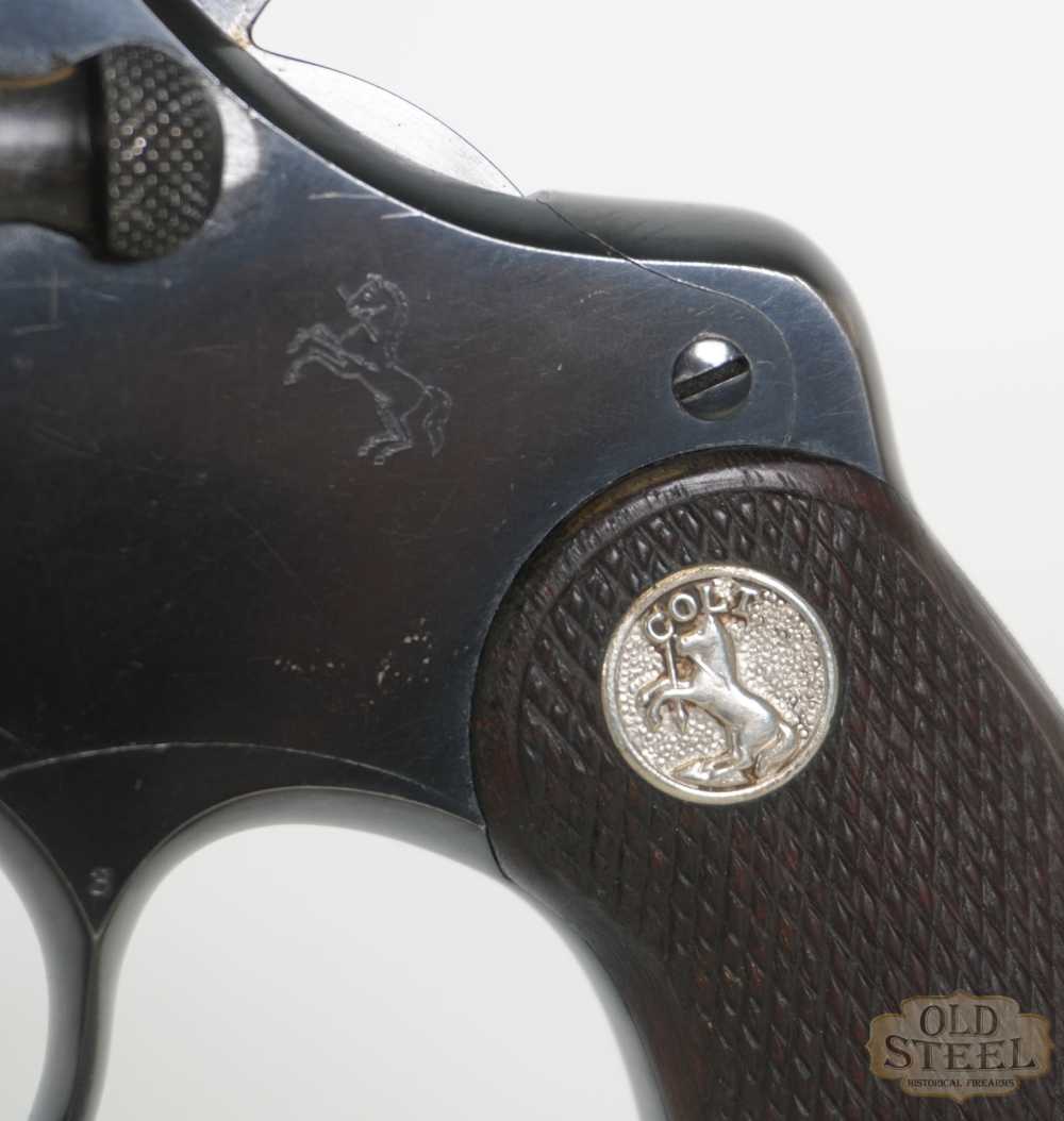 Colt Officers Model .38 Special Target Revolver MFG 1926 C&R Second Issue-img-7