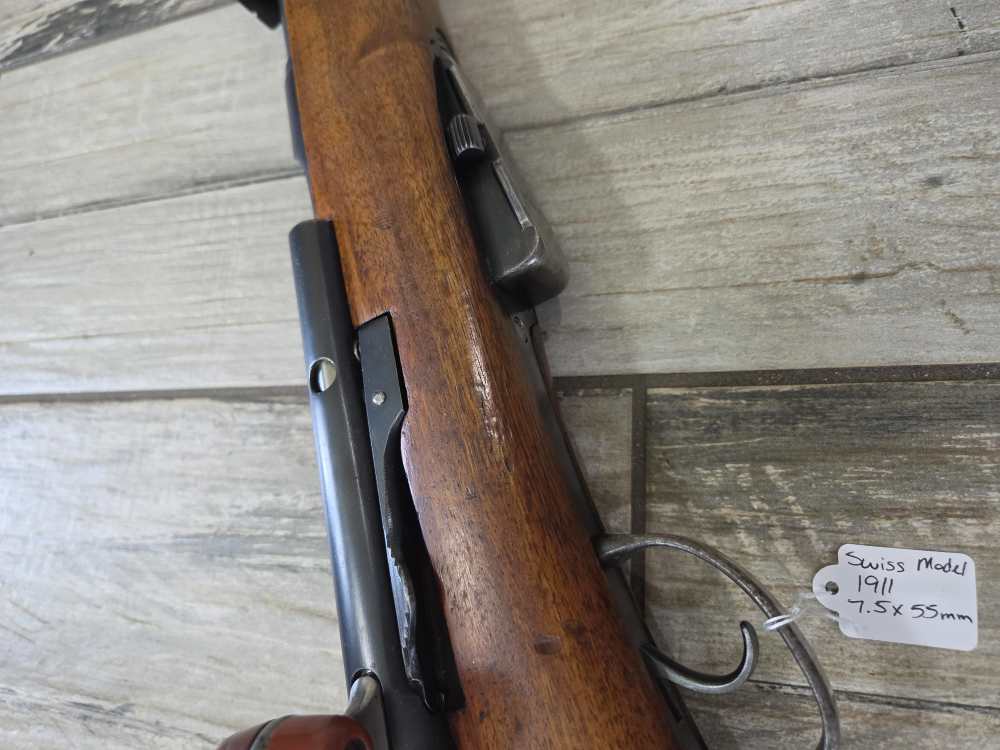 Waffenfabrik Bern Swiss Model 1911 Long Rifle (IG11) 1916 7.5X55MM -img-14