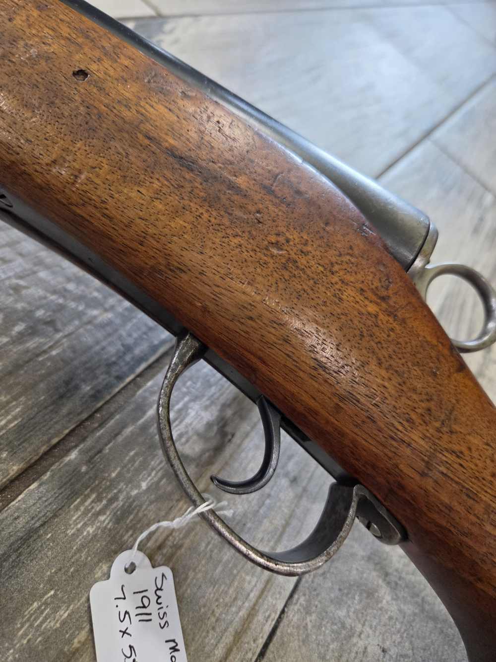 Waffenfabrik Bern Swiss Model 1911 Long Rifle (IG11) 1916 7.5X55MM -img-4