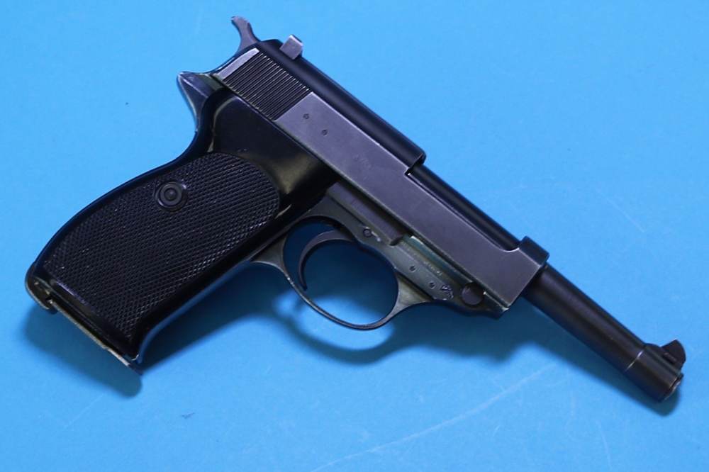 Walther P1, 9mm, 4.9" Barrel, DA/SA W/Safety, 1-8rd Magazine-img-0
