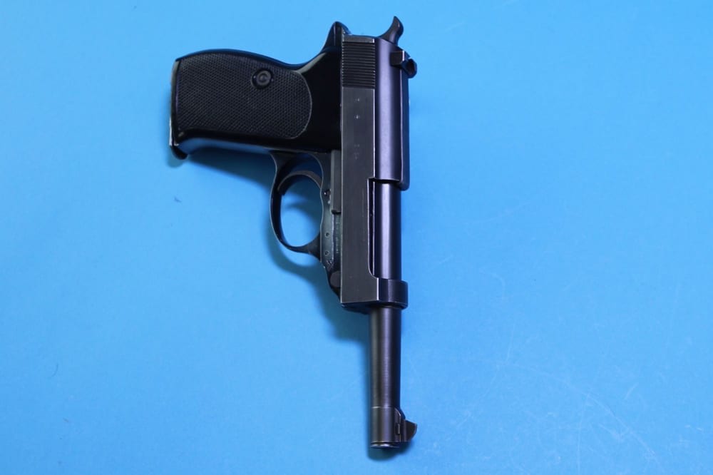Walther P1, 9mm, 4.9" Barrel, DA/SA W/Safety, 1-8rd Magazine-img-1