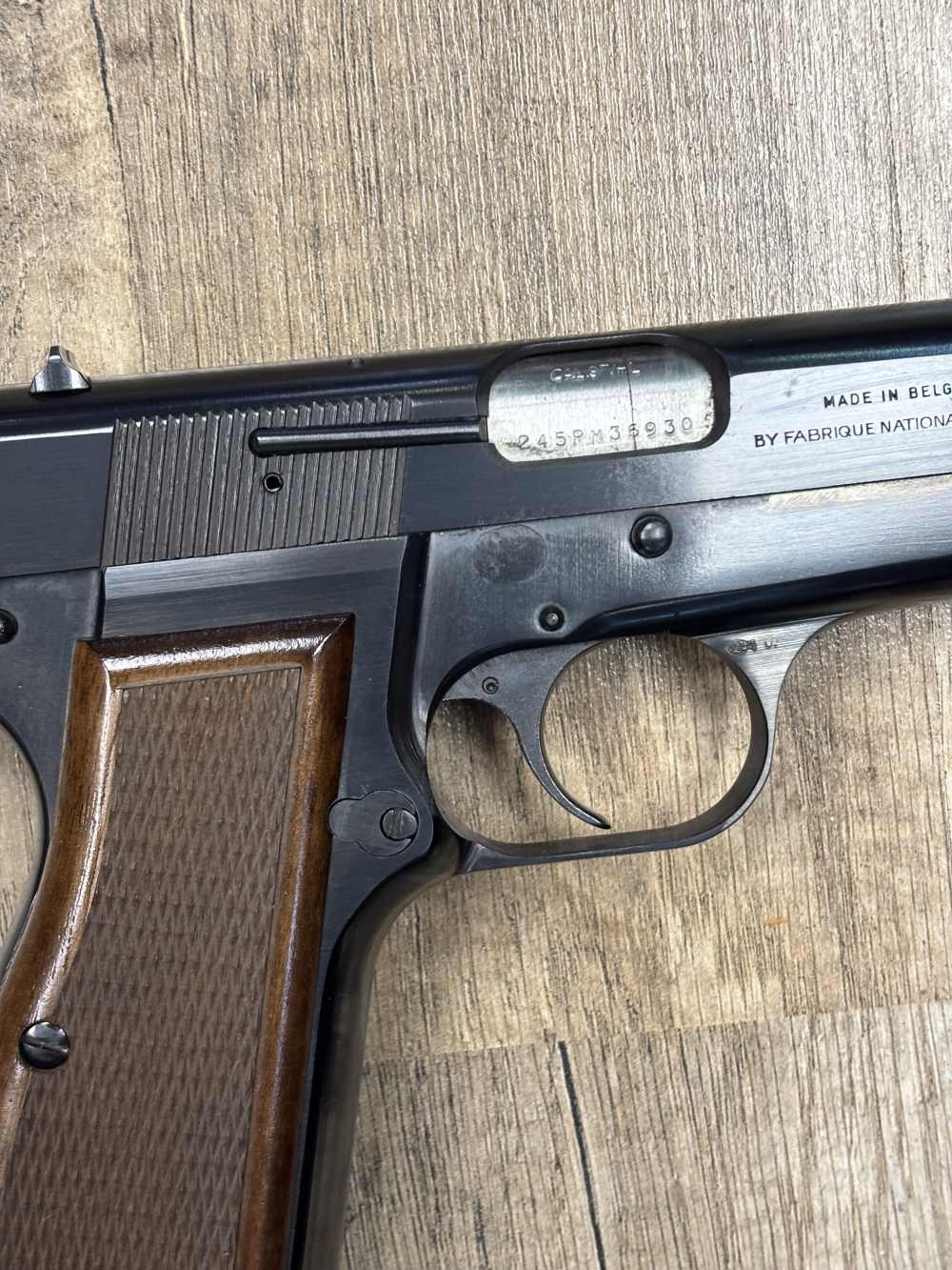 BELGIUM BROWNING HI-POWER 9MM. NO RESERVE -img-3