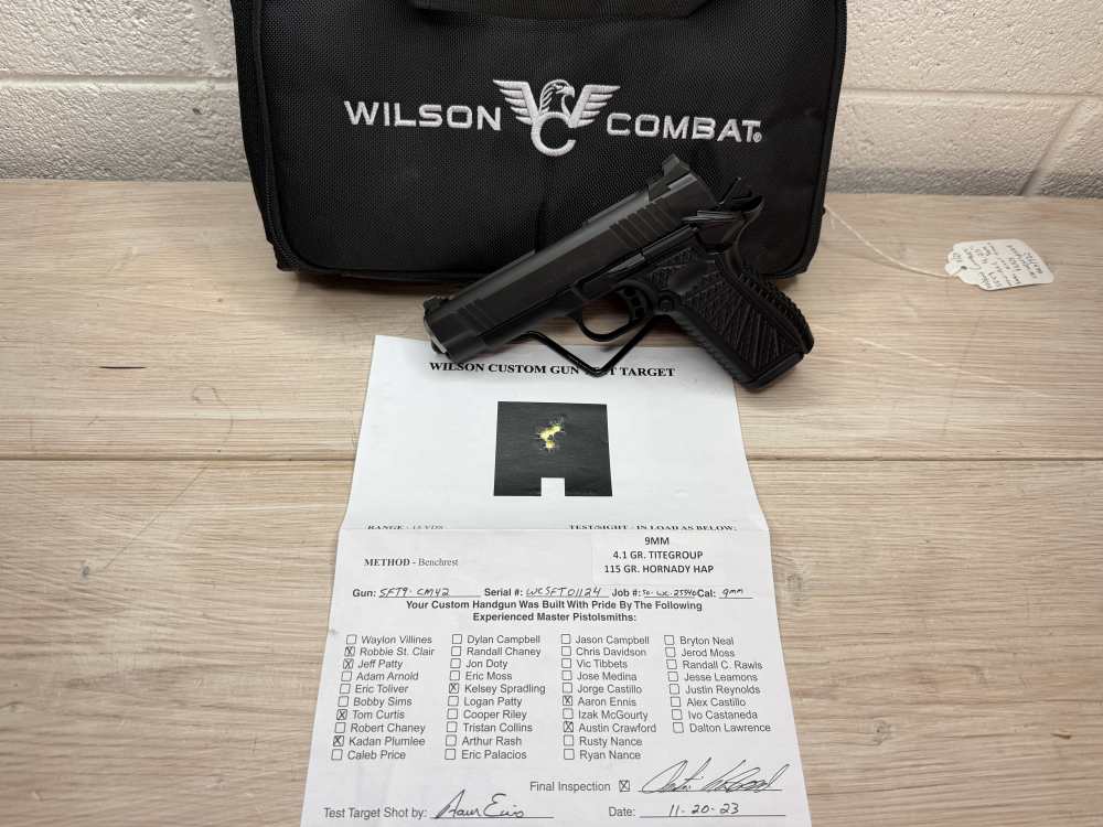 Wilson Combat SFT9 Double-Stack Night Sights, Ambi Safety -img-5
