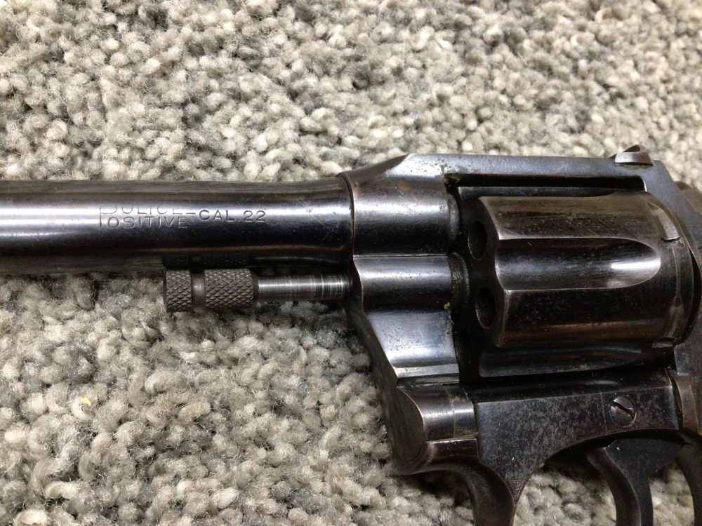 Colt Police Positive 22 LR 6” Adjustable Sights 6-Shot-img-3