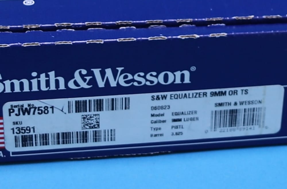 Smith & Wesson S&W Equalizer 9MM, 3 Mags, Thumb Safety, Optic Ready-img-7