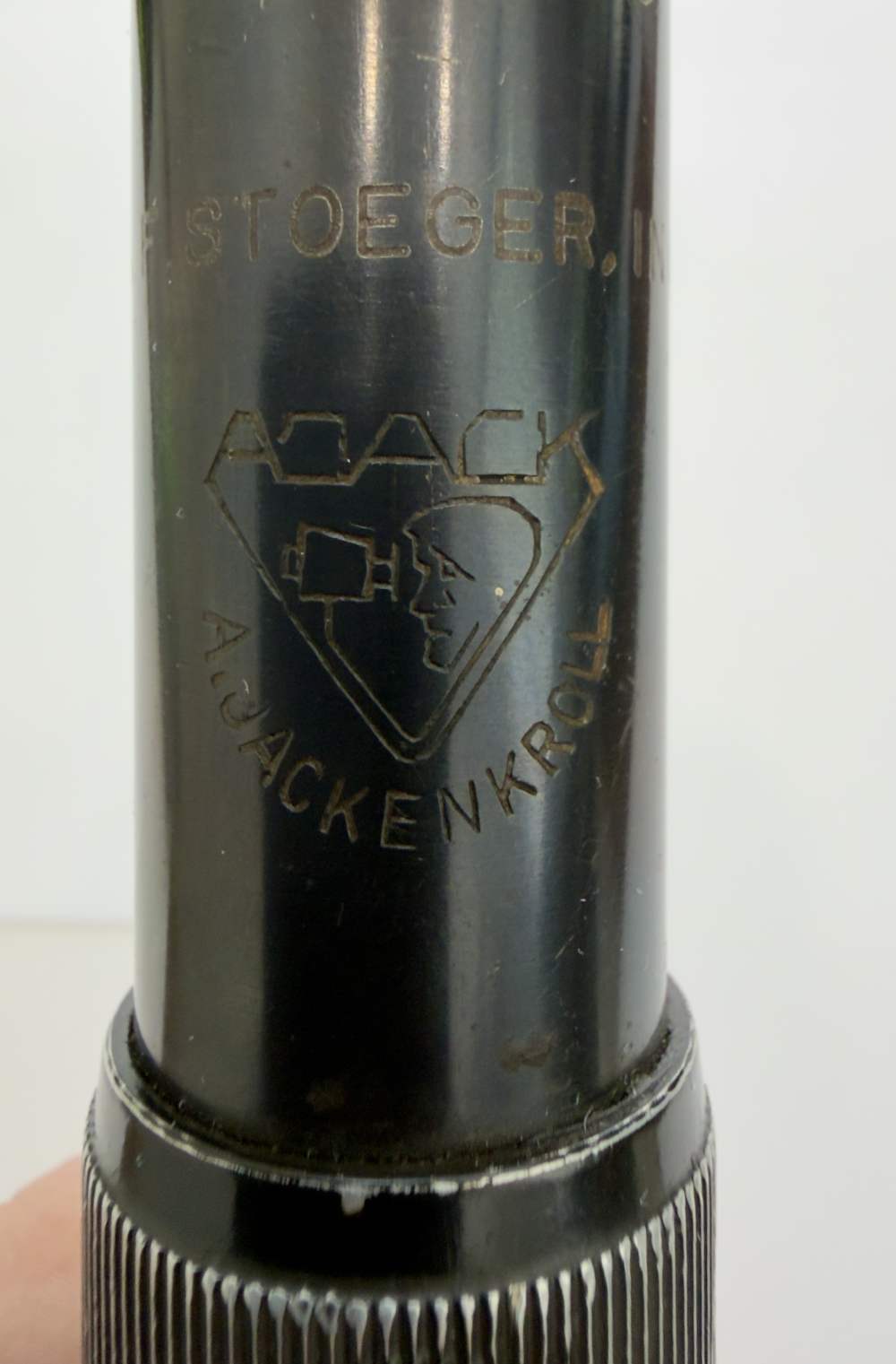 Vintage German Ajack 2.5x52 Scope-img-7