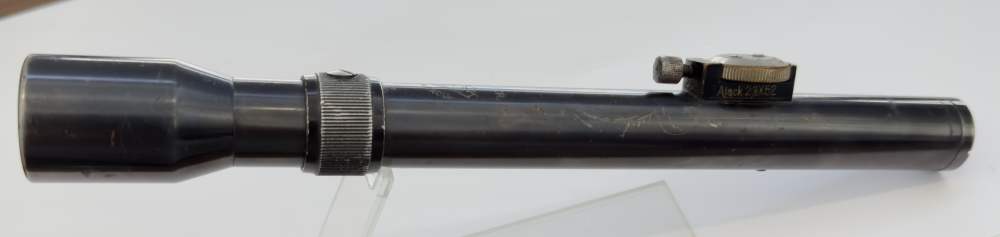 Vintage German Ajack 2.5x52 Scope-img-0