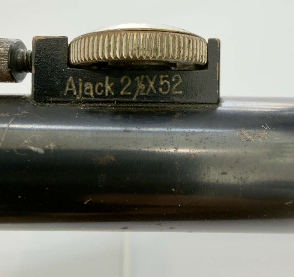Vintage German Ajack 2.5x52 Scope-img-5