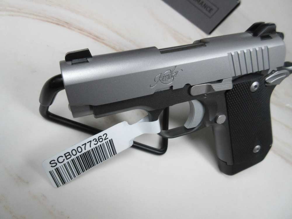 Kimber Micro9 9mm Aluminum frame stainless steel SAO rubber grips-img-4