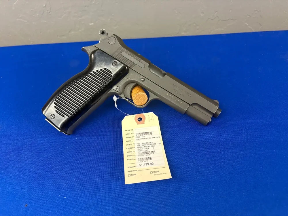 MANUFACTURE D'ARMES DE SAINT-ETIENNE ( MAS FRANCE) MODEL 1950 PISTOL 9MM-img-2