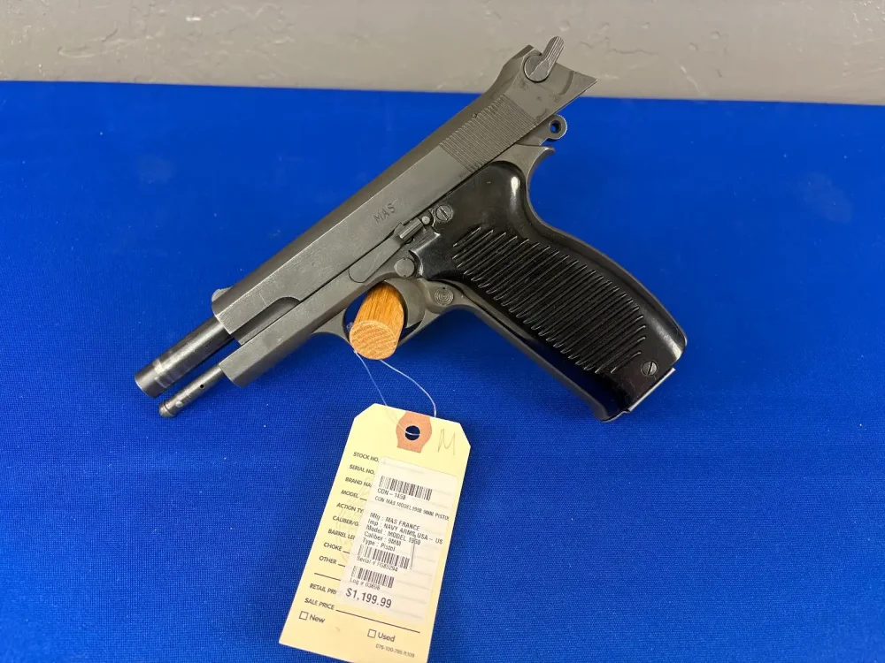 MANUFACTURE D'ARMES DE SAINT-ETIENNE ( MAS FRANCE) MODEL 1950 PISTOL 9MM-img-3