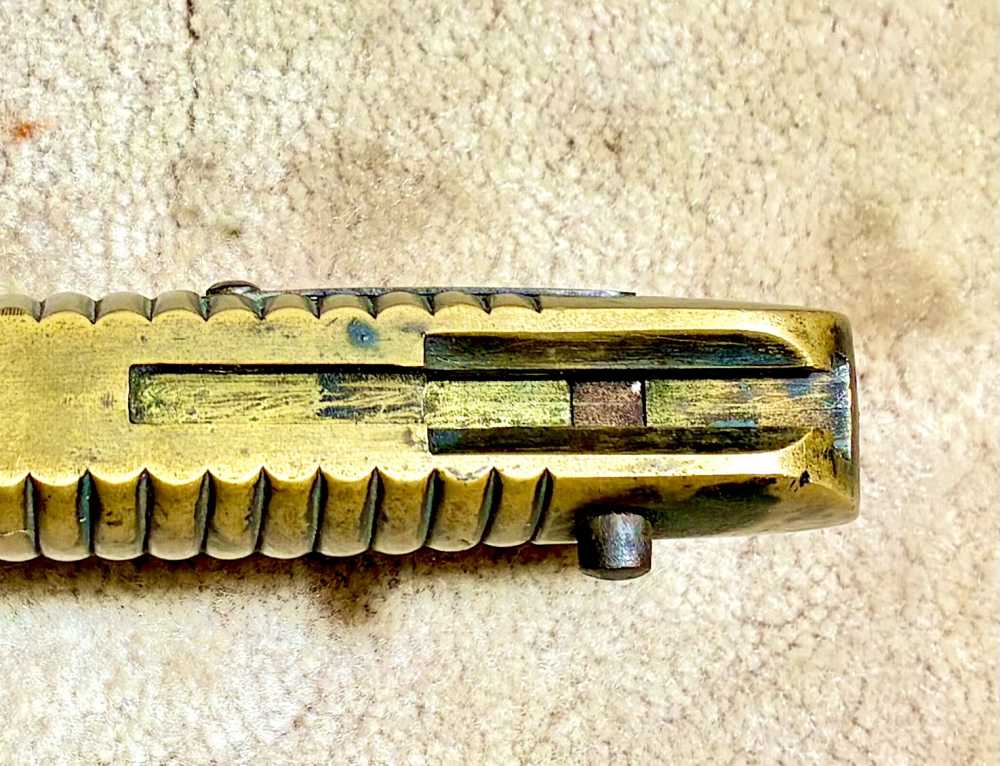 US 1841 1855 Harpers Ferry Saber Bayonet & Scabbard PB/P Excellent-img-11