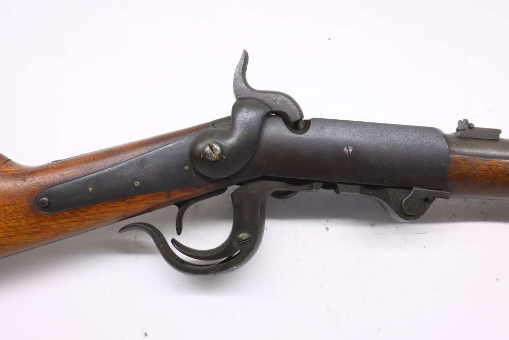 Civil War Burnside Fifth Model Percussion Saddle Ring Carbine #26080030A-img-0