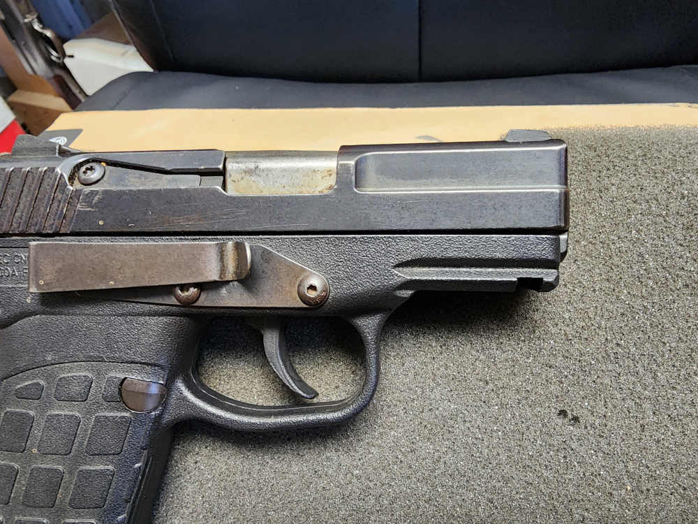 PICS! USED KELTEC PF-9 9MM PISTOL 3" CARRY BELT CLIP 22 CONVERSION KIT 22LR-img-15