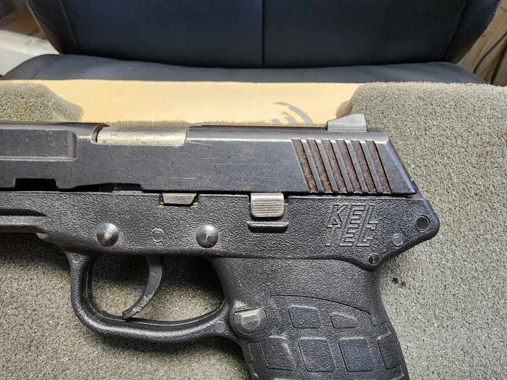 PICS! USED KELTEC PF-9 9MM PISTOL 3" CARRY BELT CLIP 22 CONVERSION KIT 22LR-img-10