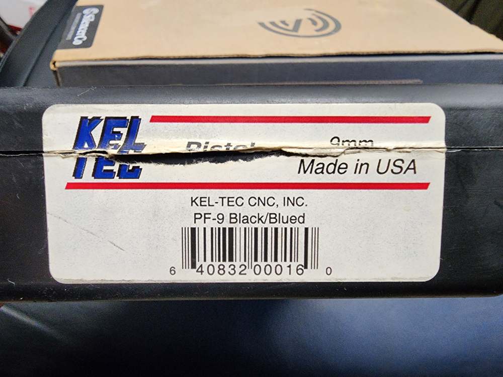 PICS! USED KELTEC PF-9 9MM PISTOL 3" CARRY BELT CLIP 22 CONVERSION KIT 22LR-img-1
