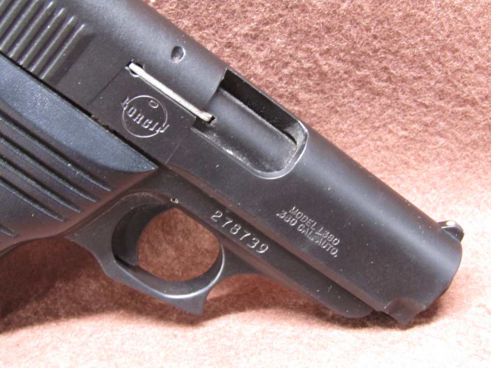 Lorcin L-380 380 ACP Semi 3.5" BRL 1x 7 Rd Mag Thumb Safety-img-4