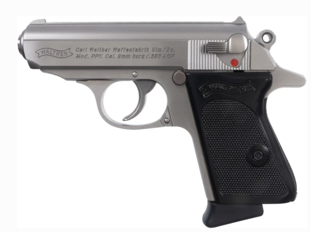 Walther PPK .380 ACP 3.3-Inch Stainless 6-Round Pistol-img-1