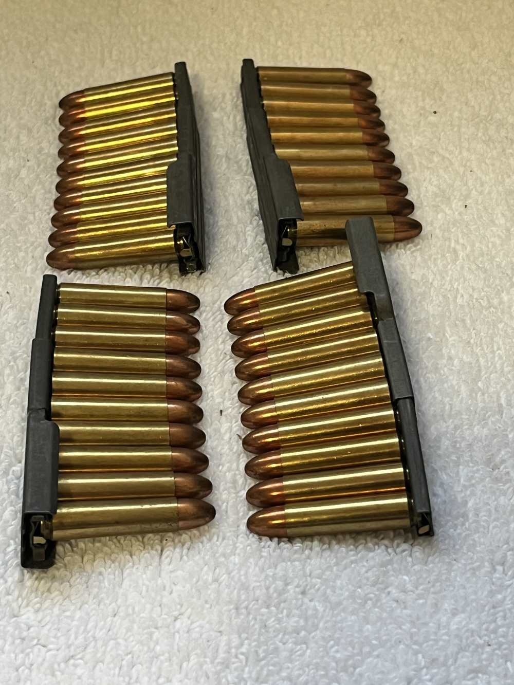 Lake City 30 Carbine 120 Round Stripper Clips 1952 Ammo Ammunition Military-img-7