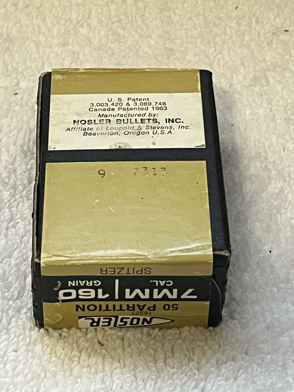 NOSLER 7MM PARTITION 160 GRAIN BULLET-img-3