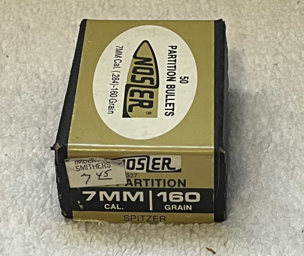 NOSLER 7MM PARTITION 160 GRAIN BULLET-img-4