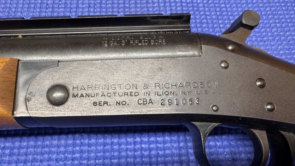 H&R Ultra Slug 12 Ga Single shot shotgun 24" barrel-img-11