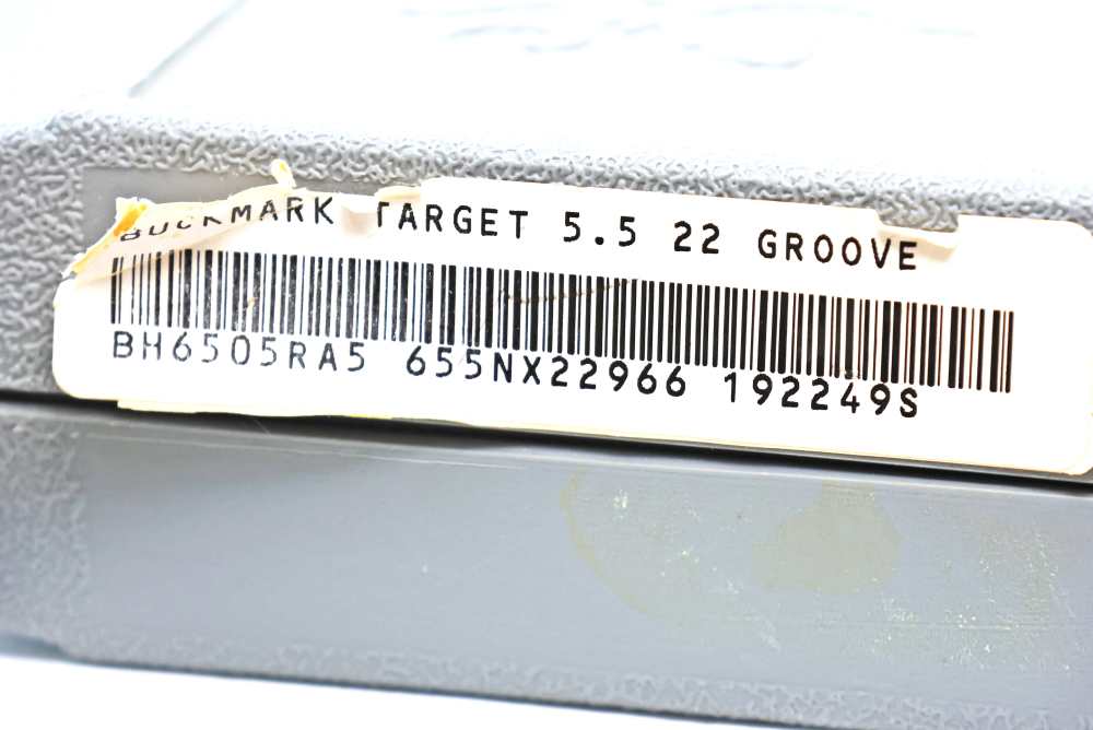 Browning Buck Mark Target 5.5" W Box & Custom Rail Excellent Condition-img-3