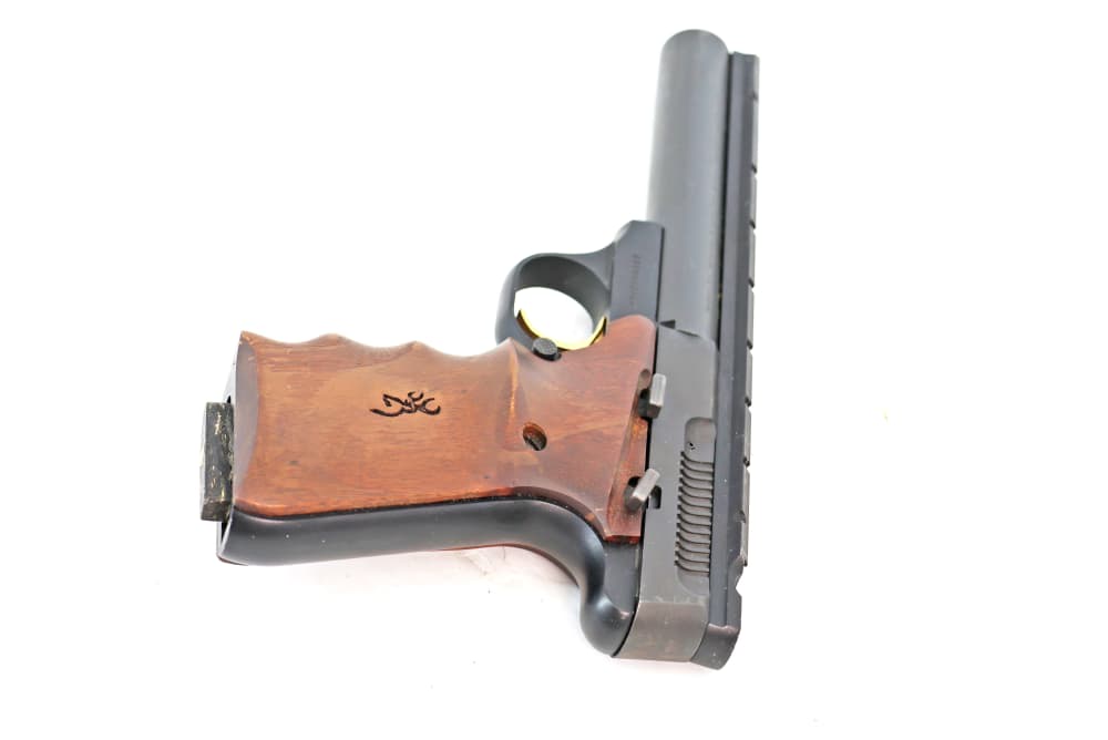 Browning Buck Mark Target 5.5" W Box & Custom Rail Excellent Condition-img-9