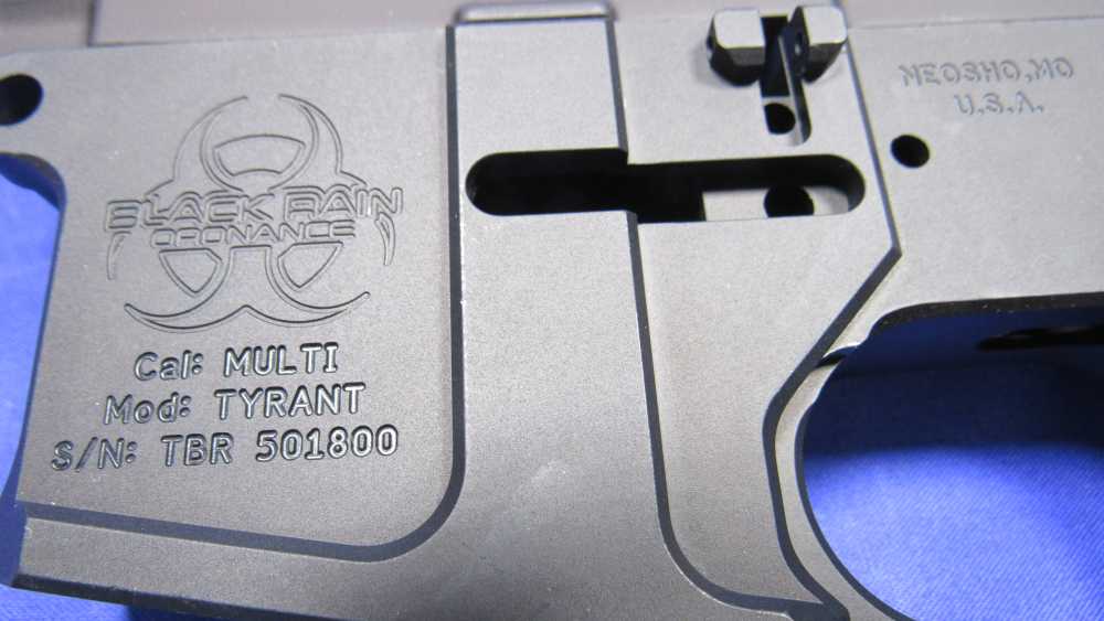 Black Rain Tyrant Stripped Billet AR-15 Lower & Stripped A2-style Upper -img-2