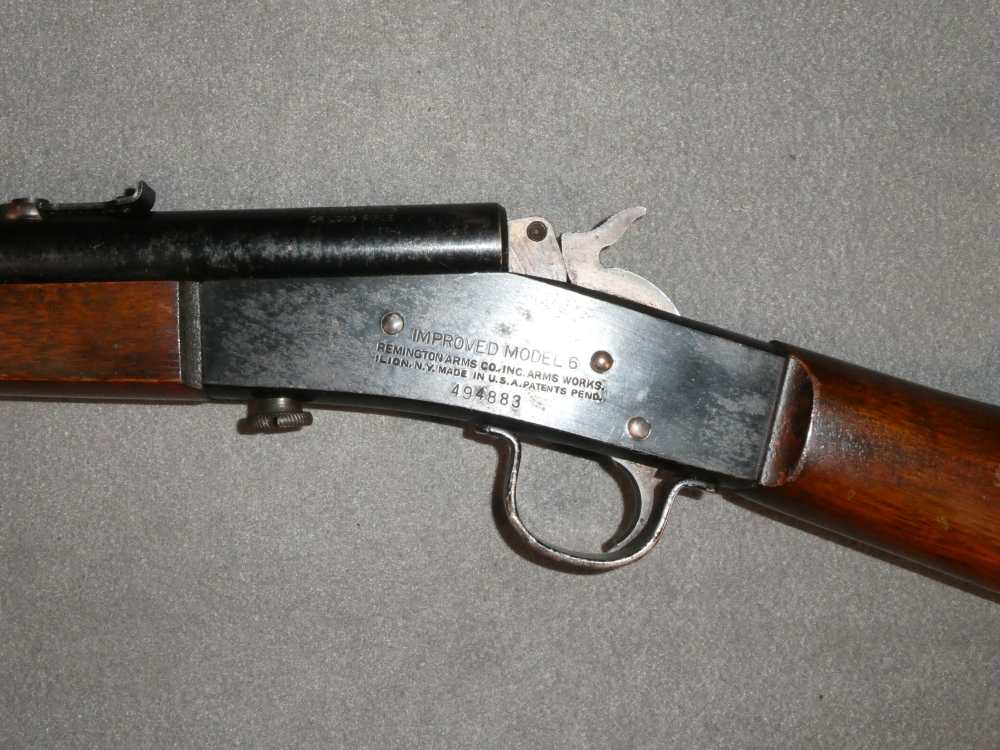 Remington Improved Model 6 Falling Block Rifle, .22 Caliber-img-8
